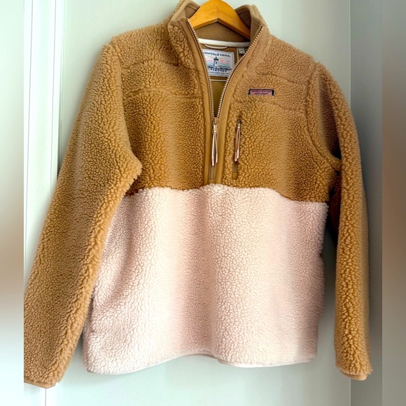 Vineyard Vines Supershep fleece warm half zipper Women’s pullover sweater - Picture 1 of 9
